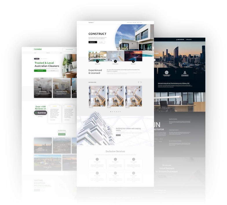 Brisbane web designer portfolio